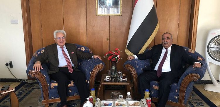 Marmash receives deputy head of the Foreign Relations Committee of the Iraqi Parliament
