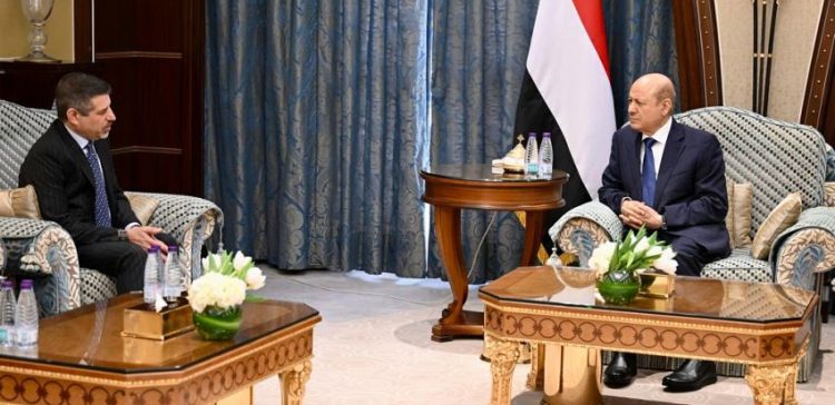 President al-Alimi receives American Ambassador