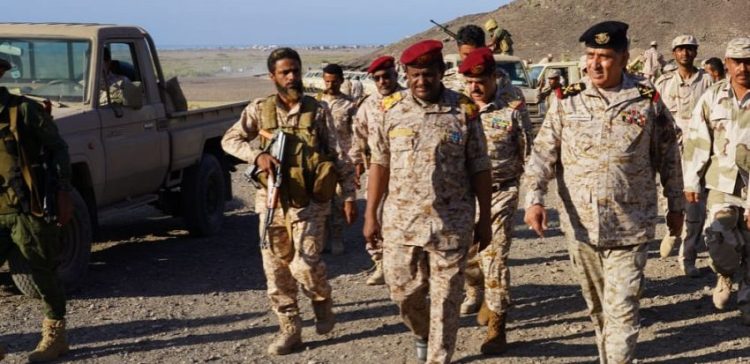 Naval Forces Commander’s Inspection of Bab al-Mandab and Mayon Island Military Units